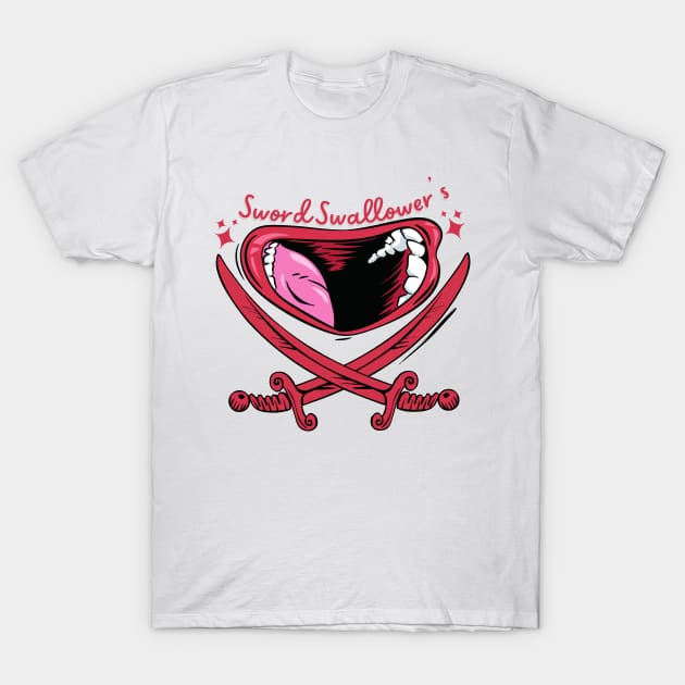 International Sword Swallower’s Day | Dangerous stunts hobbies T-Shirt by Lakhzinehl